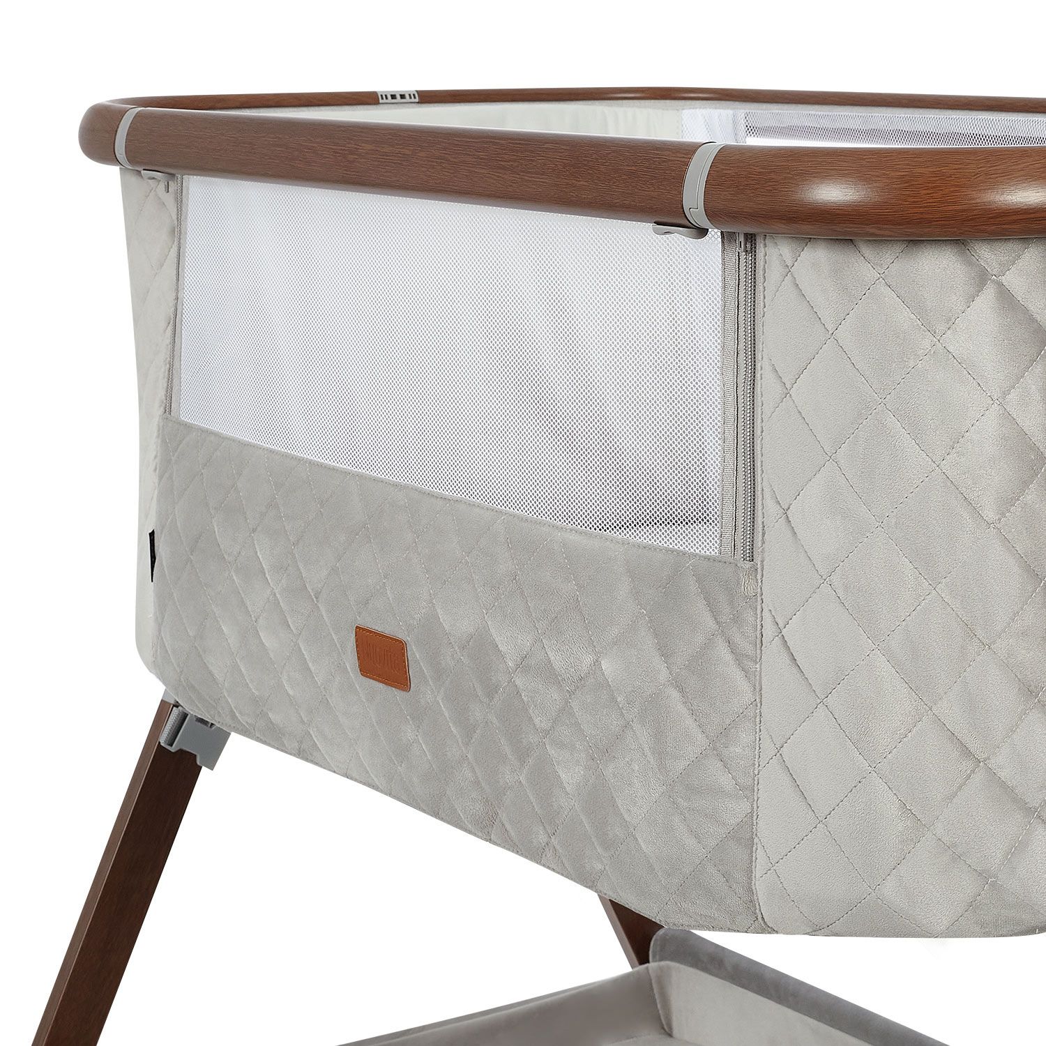Колыбель Nuovita Accanto Perfetto Grigio
