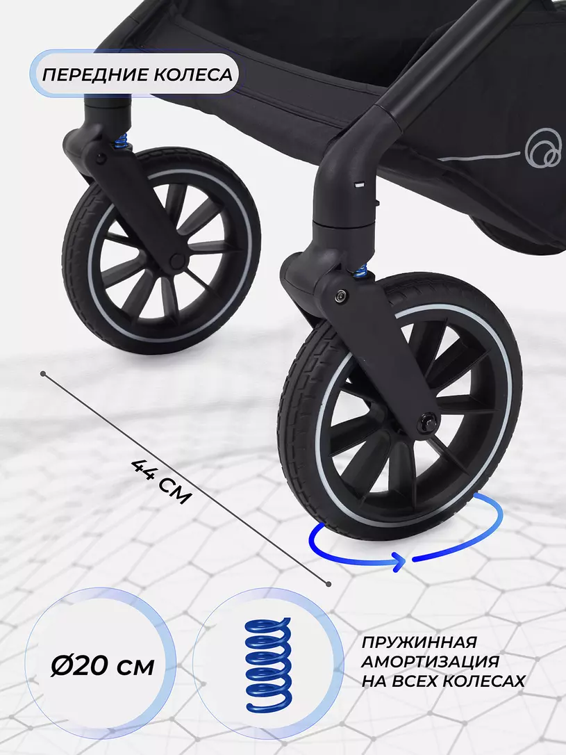 Коляска 2 в 1 RANT MOSS 2025