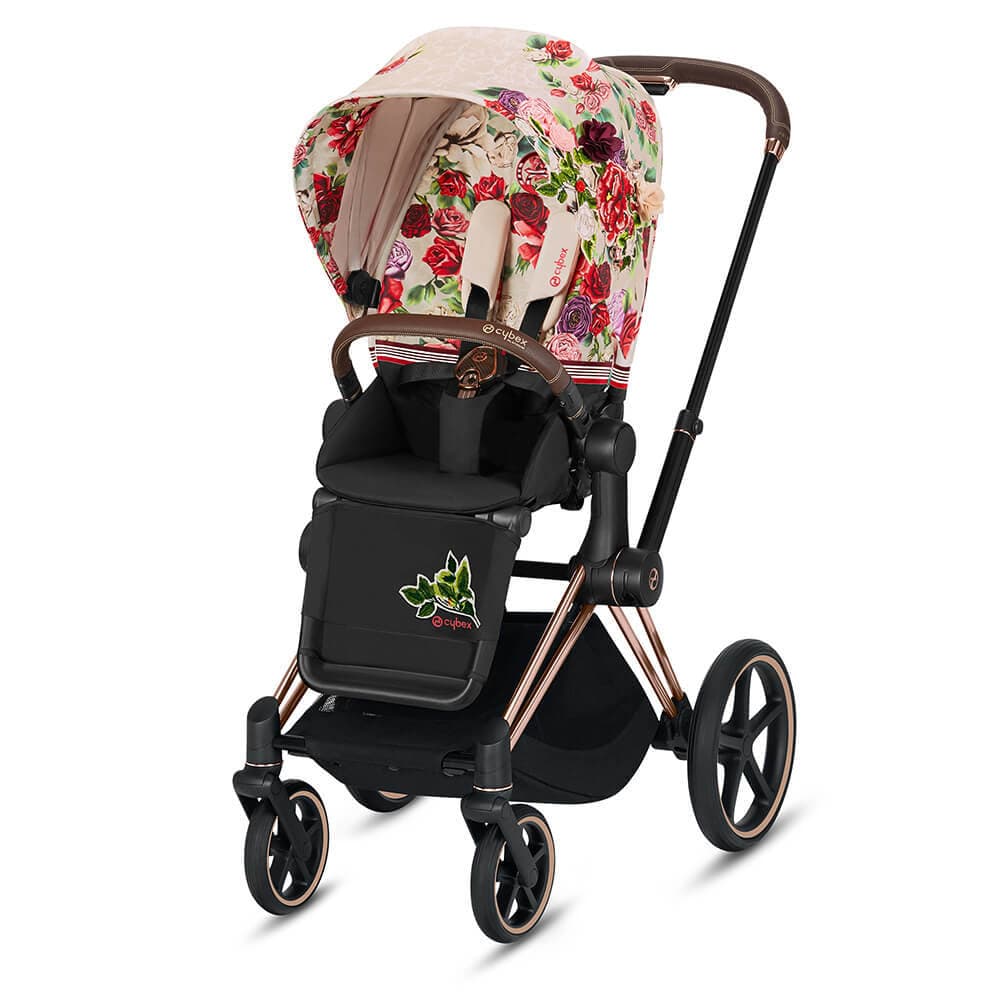 Детская коляска Cybex Priam III 2 в 1 FE Spring Blossom light