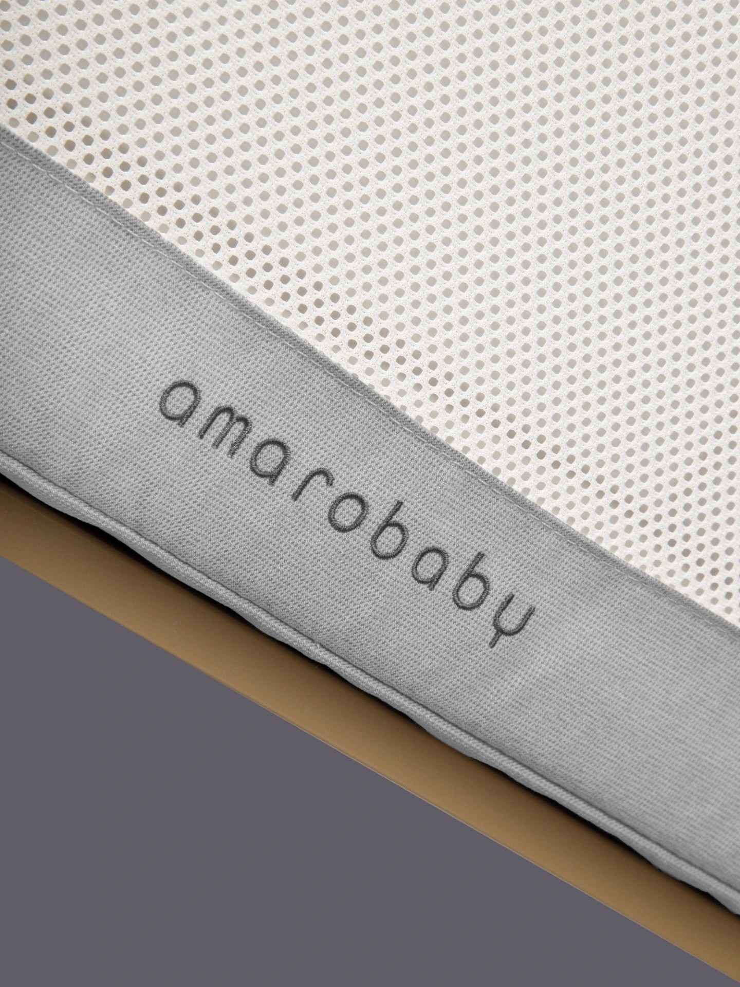 Приставная люлька механическая Care, светло-серый