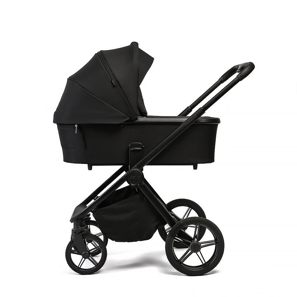 Коляска 2в1 Peppy Monaco Plus Black (рама черная)
