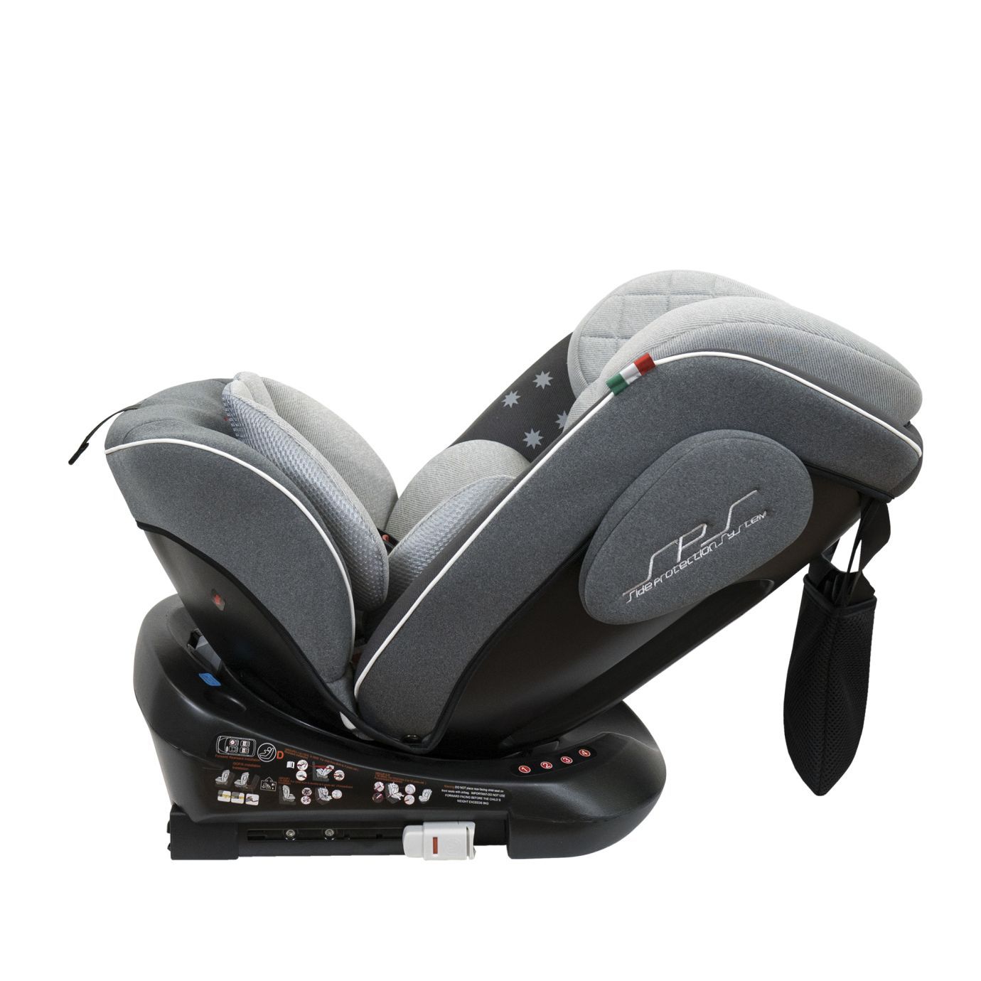 Автокресло группа (0-36) Crosstour 360 SPS Isofix Grey