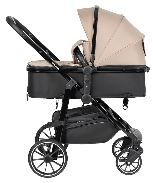 Коляска трансформер EXPLORER бежевый