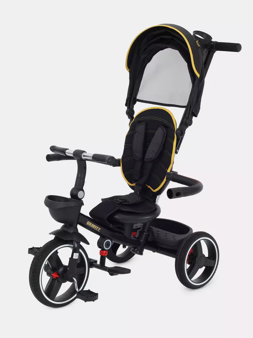 Детский трехколесный велосипед Rant Gravity graphite