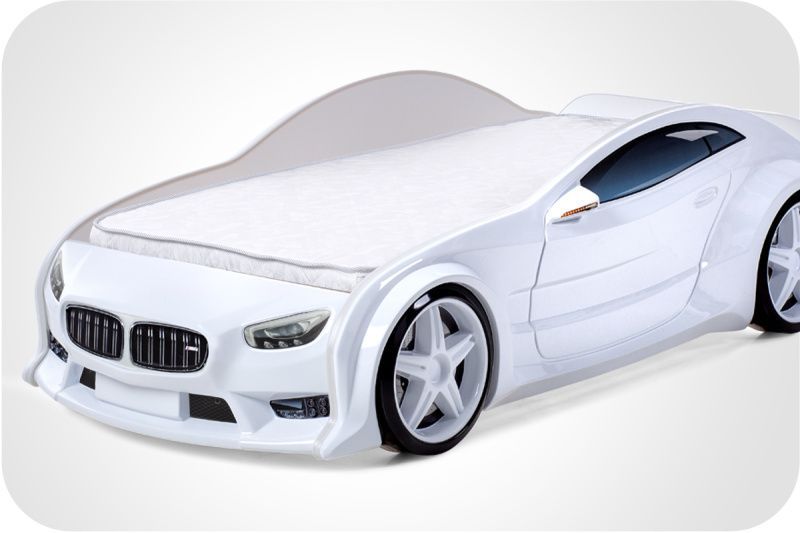 Кровать машина объемная (3d) EVO "БМВ"