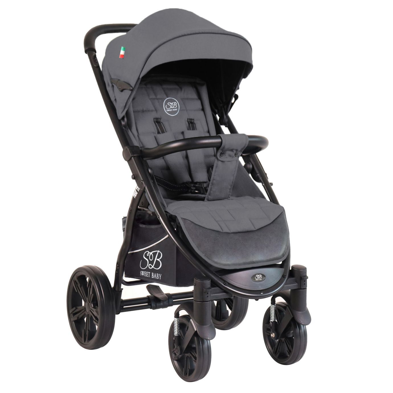 Прогулочная коляска Carisma Grey