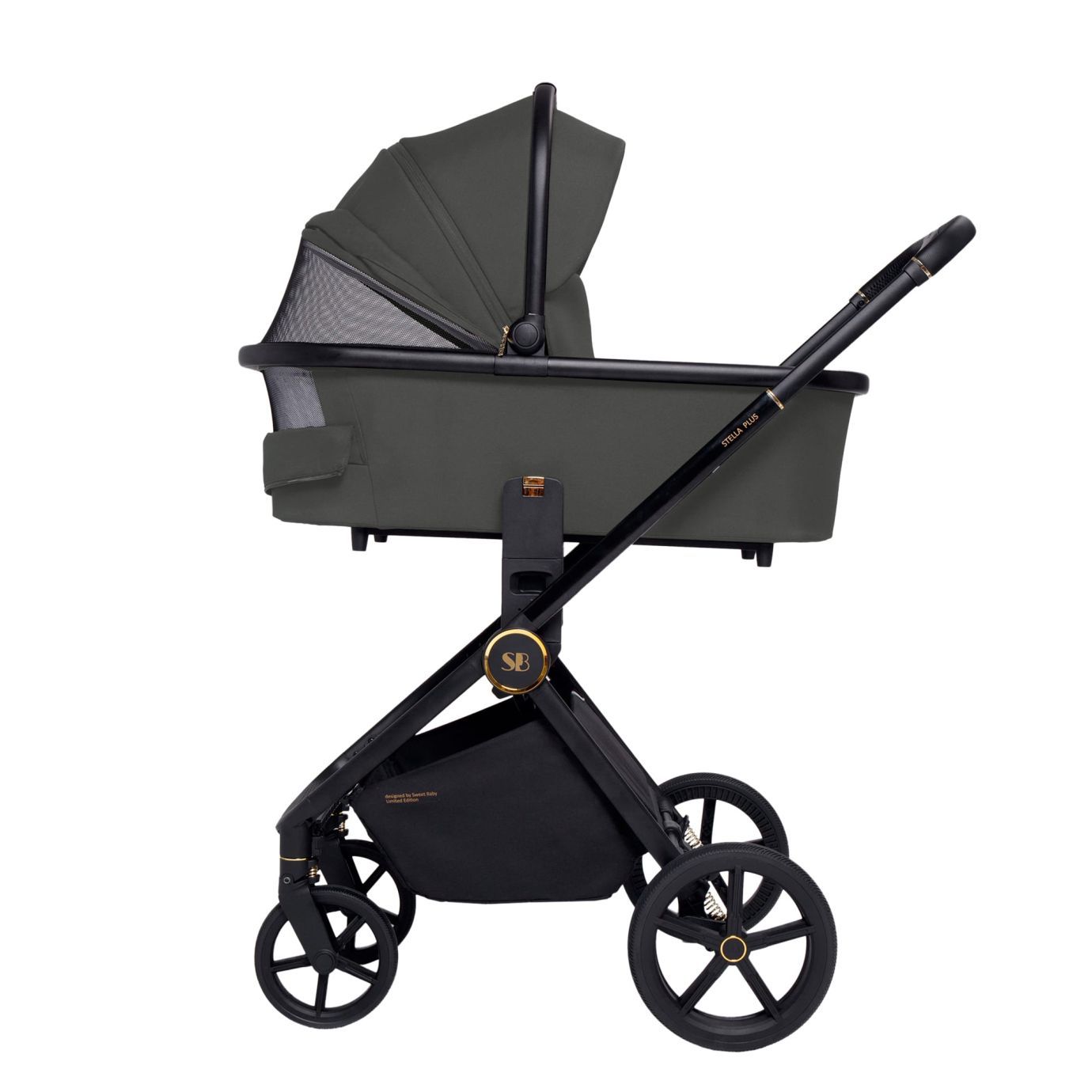 Коляска Sweet Baby Stella Plus Dark Grey