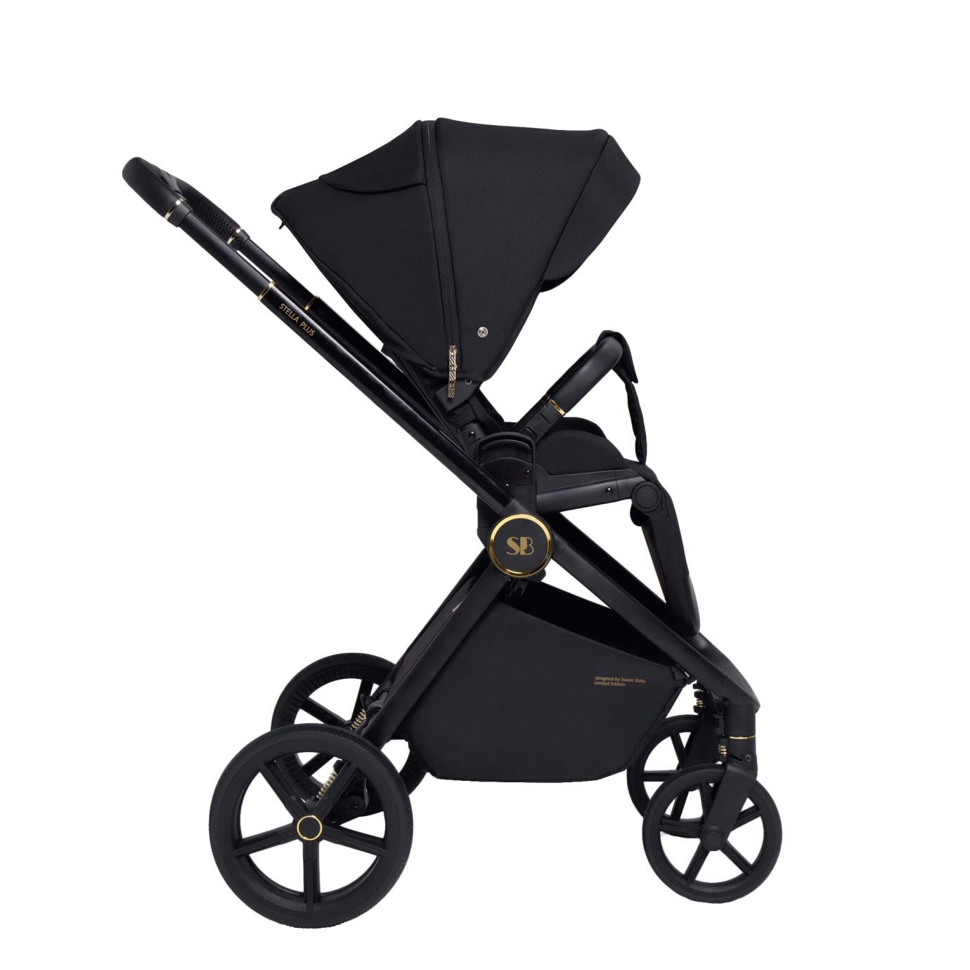 Коляска Sweet Baby Stella Plus Black