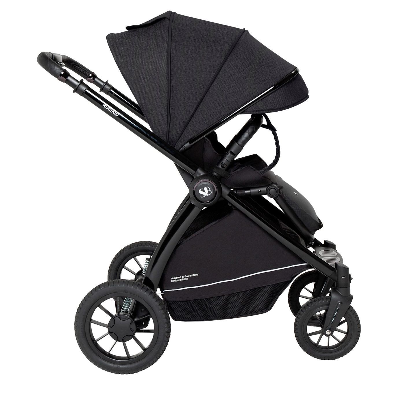 Коляска Sweet Baby Rubikid Black