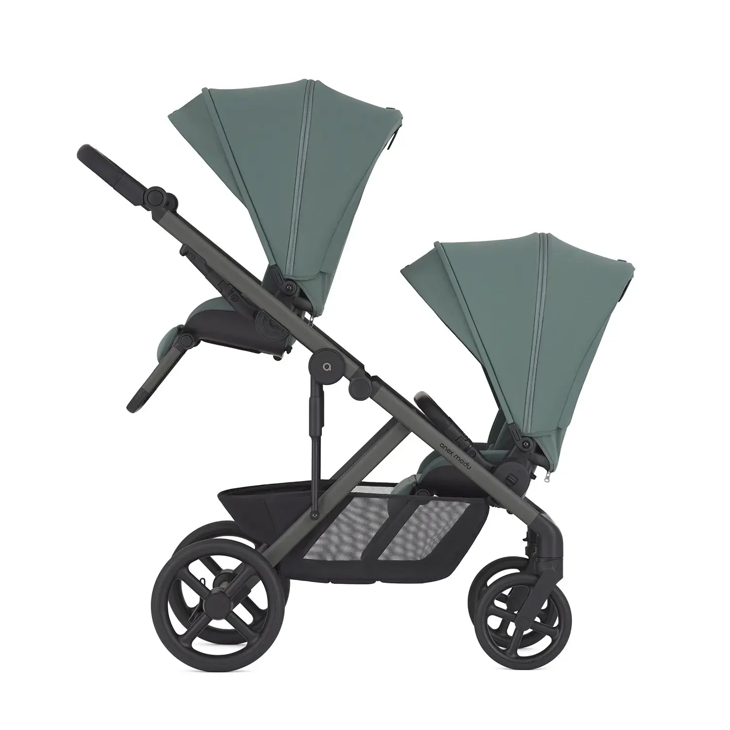 Коляска для двойни 2 в 1 Anex Modu Greeny