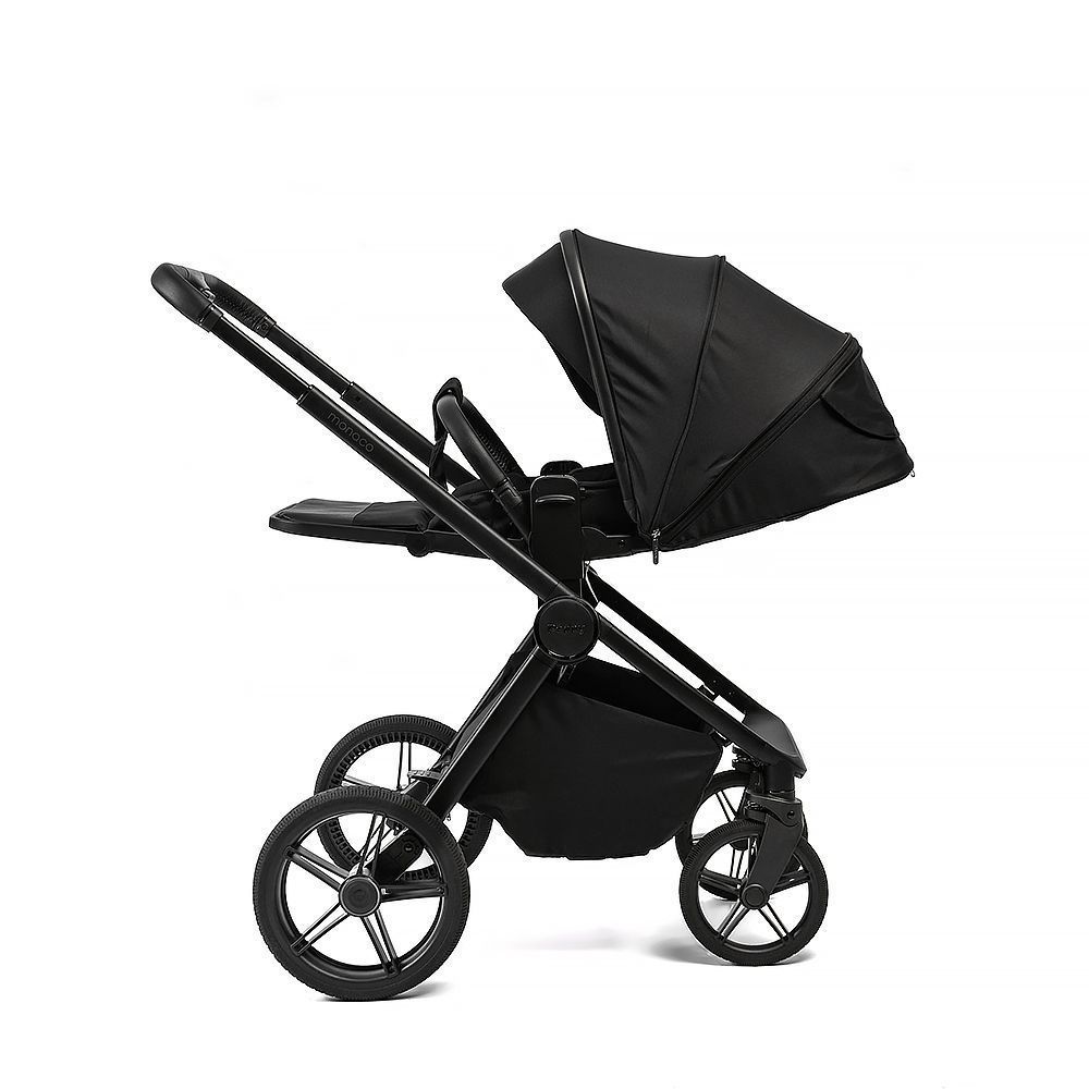 Коляска 2в1 Peppy Monaco Plus Black (рама черная)