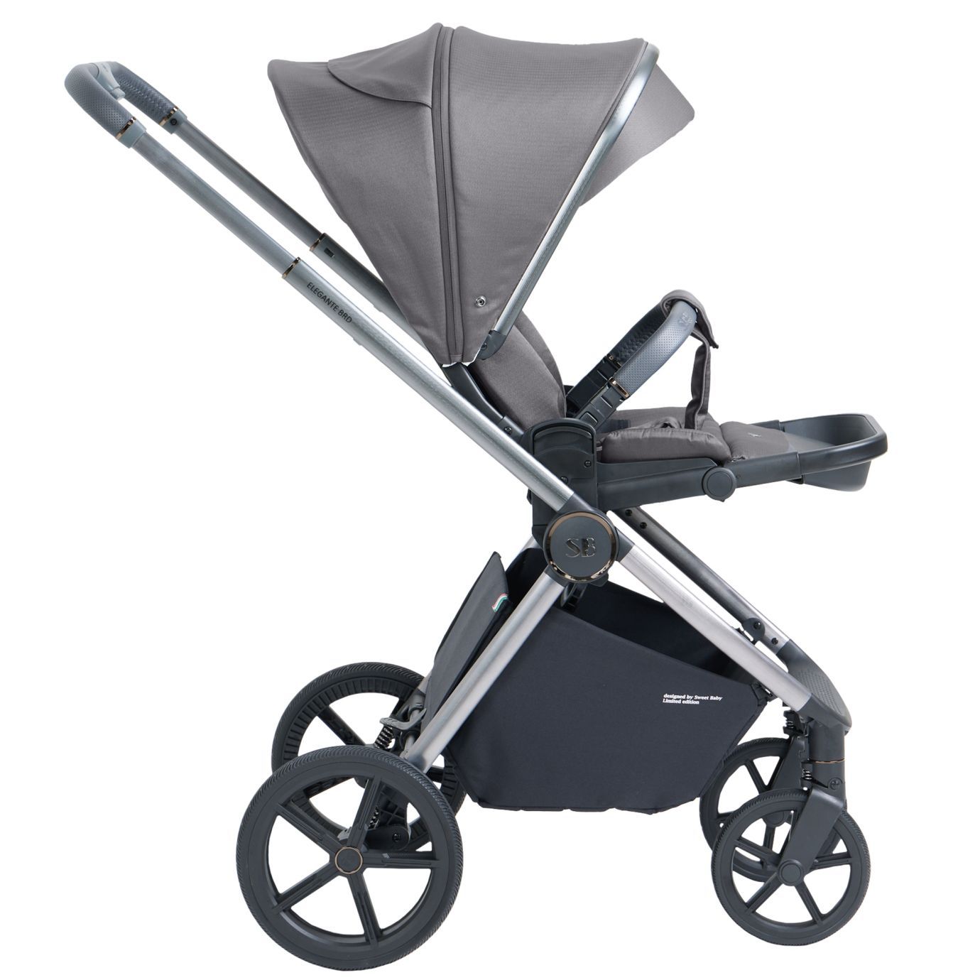 Прогулочная коляска Elegante BRD Grey