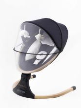 Электронные качели детские AMAROBABY ERGO SWING, черный