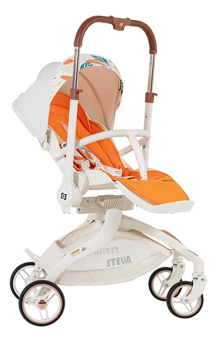 Коляска детская Stella идеальный белый