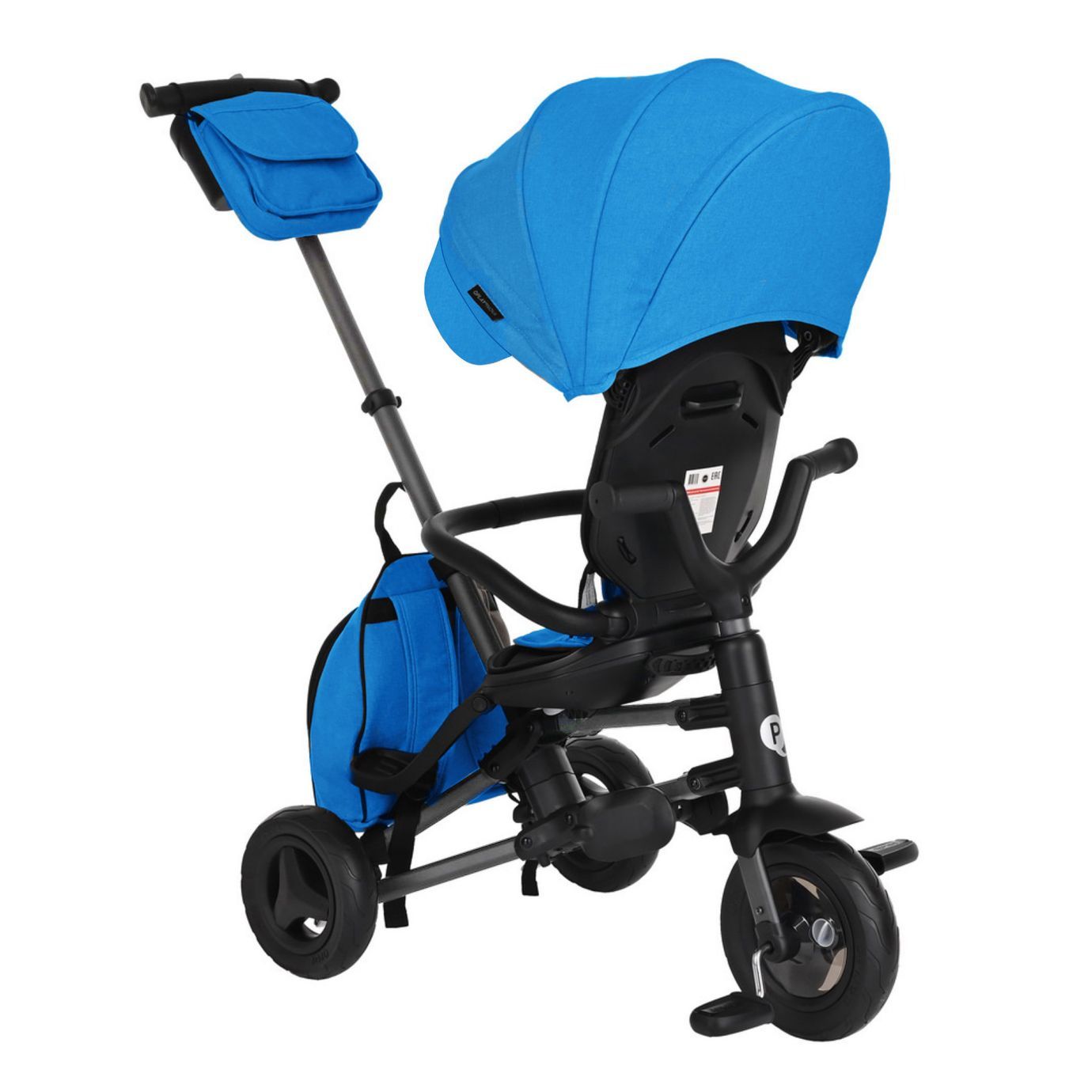 Велосипед трехколесный Qplay S700-13 Nova+ Blue (Rub/Graphite)