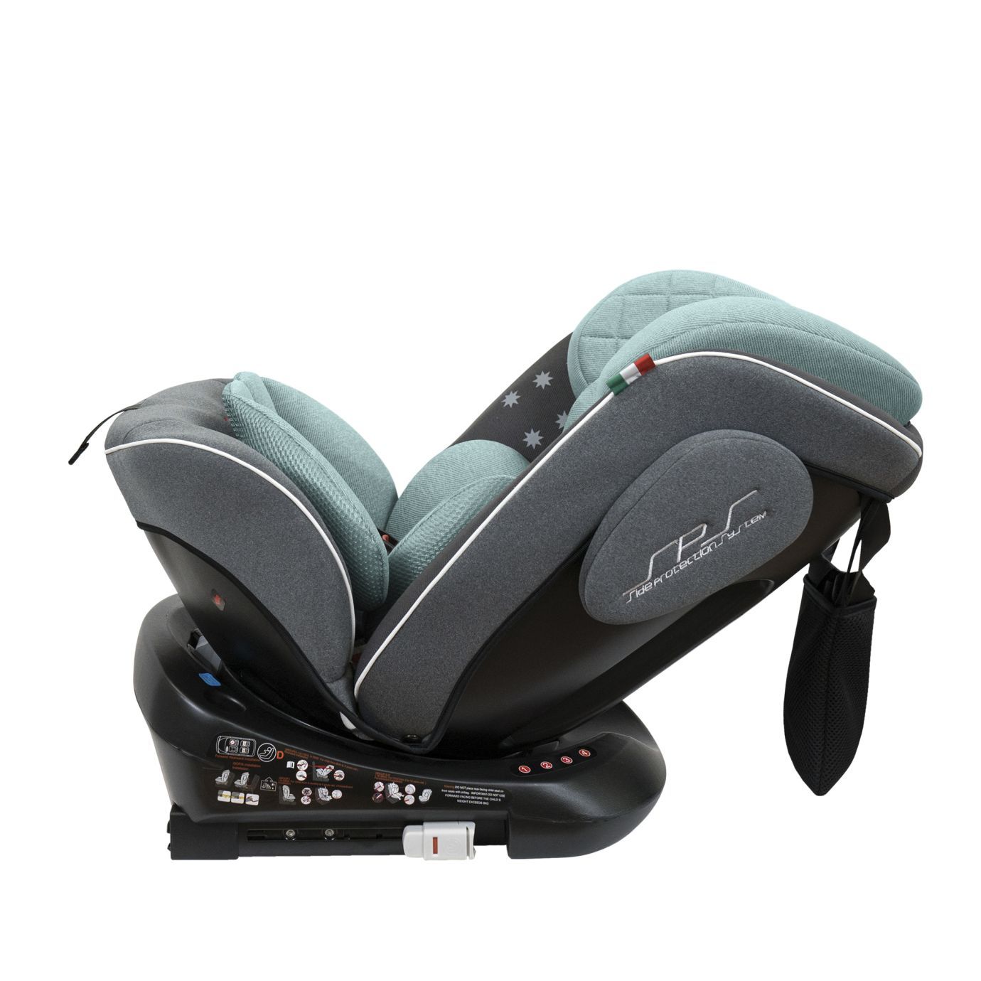 Автокресло группа (0-36) Crosstour 360 SPS Isofix Grey/Turquoise