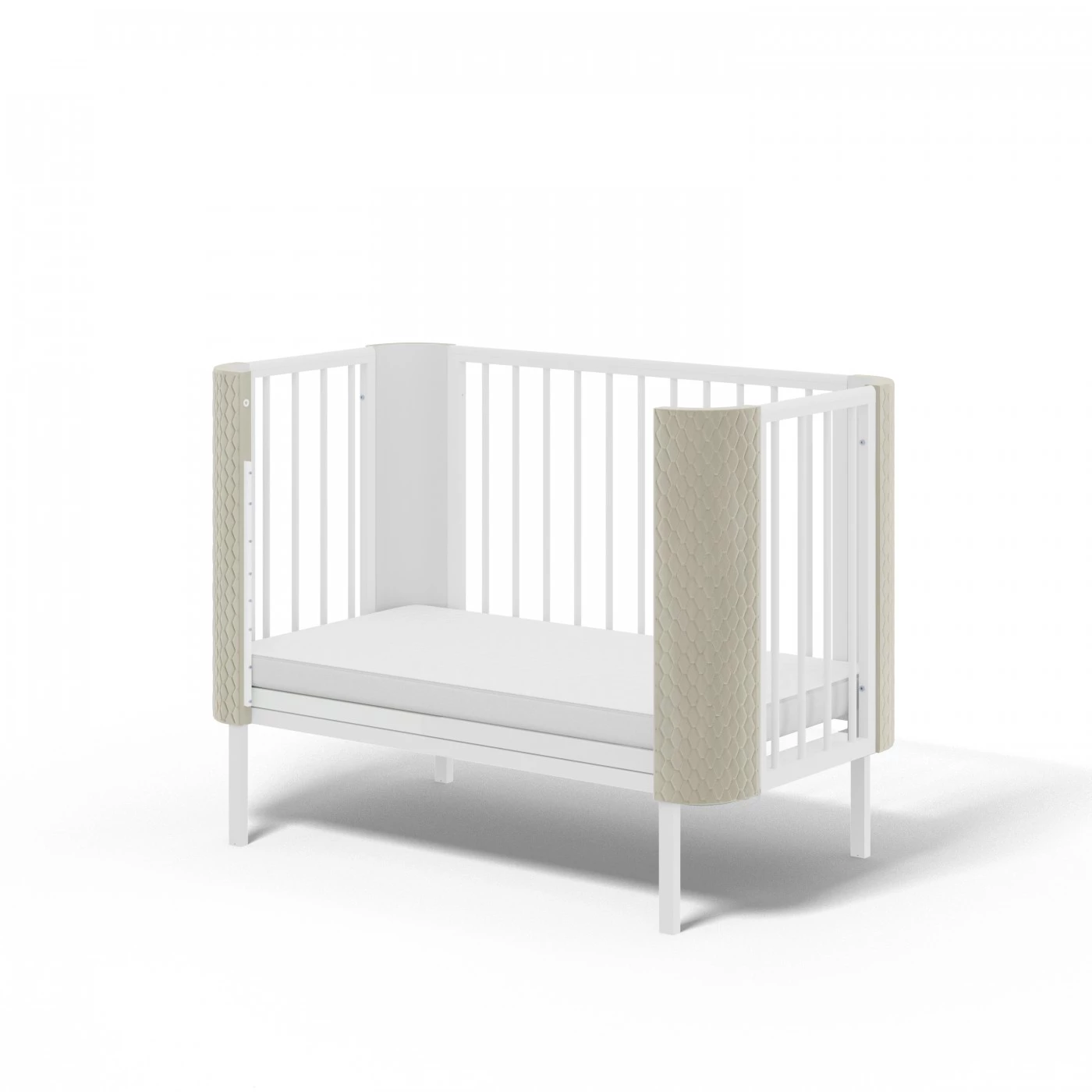 Кроватка Млада "Фаворит" велюр с маятником