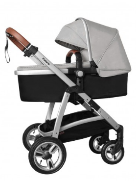 Коляска 2 в 1 Baby Tilly T-165 Futuro Air Mist Grey