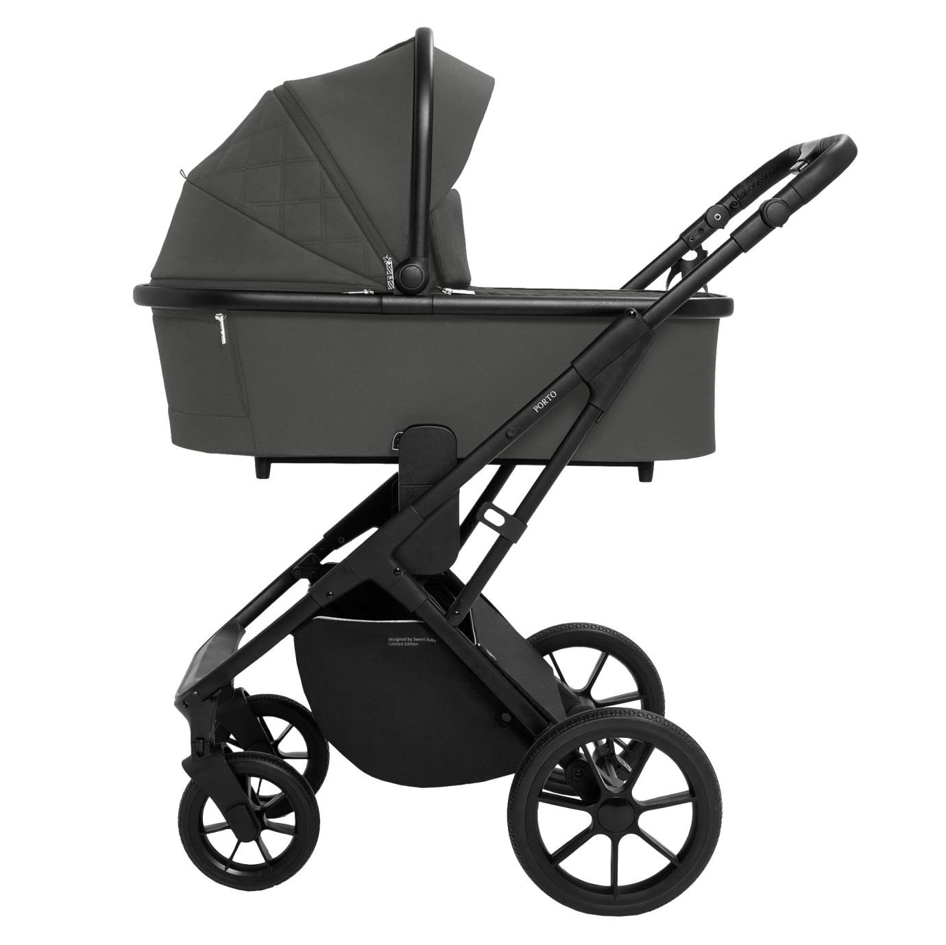 Коляска Sweet Baby Porto Dark Grey