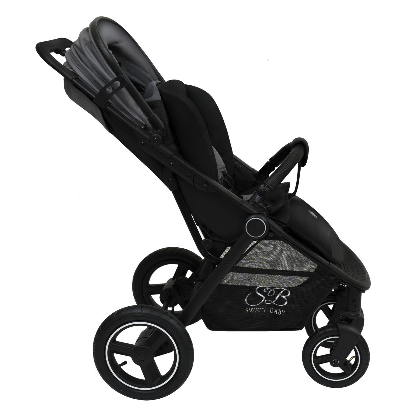 Прогулочная коляска Suburban Compatto Gray (Air)