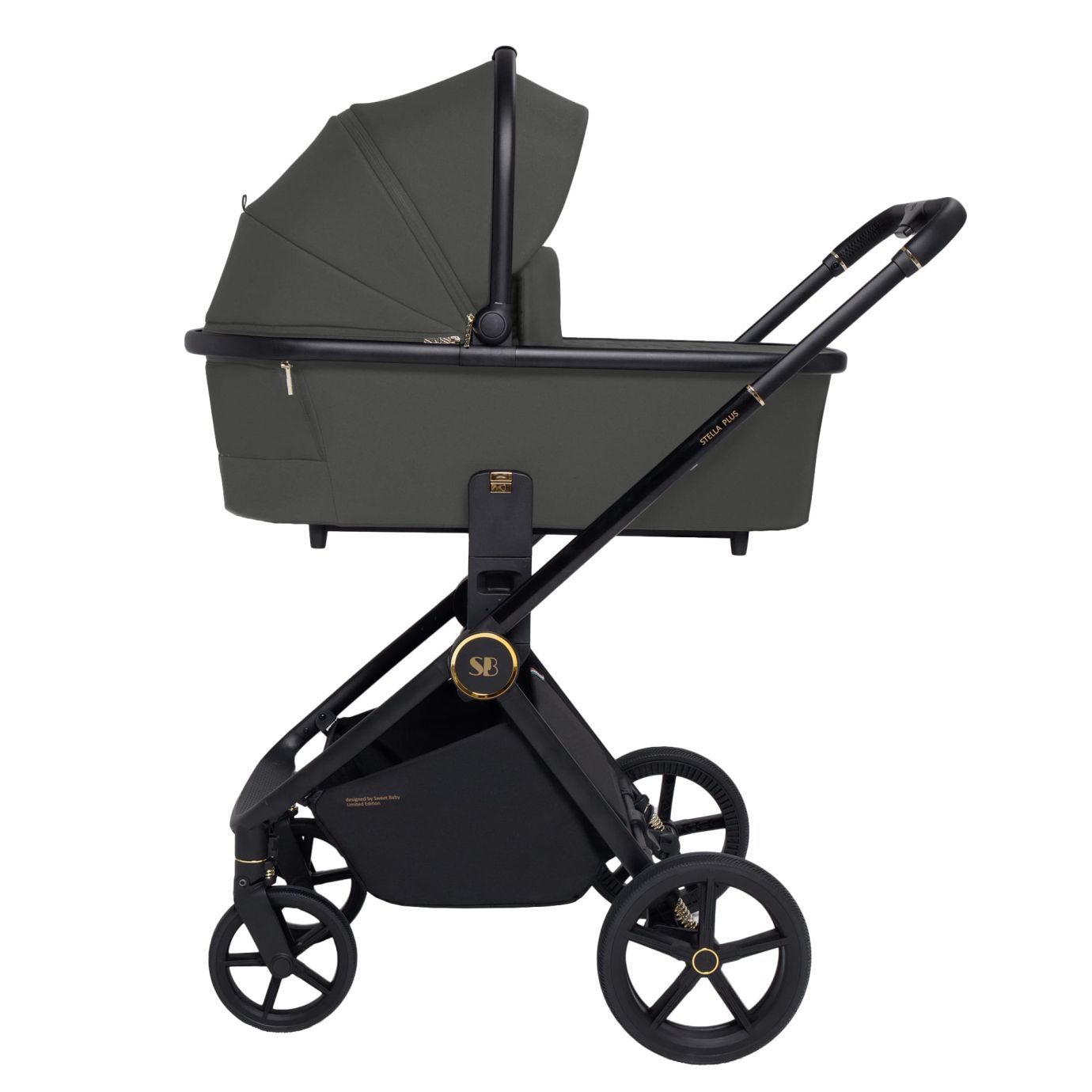 Коляска Sweet Baby Stella Plus Dark Grey
