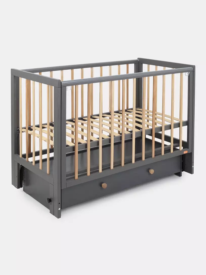 Кроватка Rant Indy Box MOON GREY