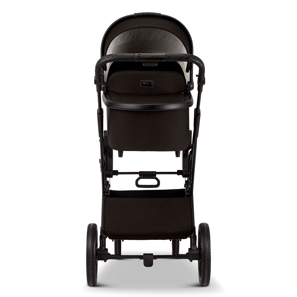 Коляска Moon Piu 2 в 1 Black 2024