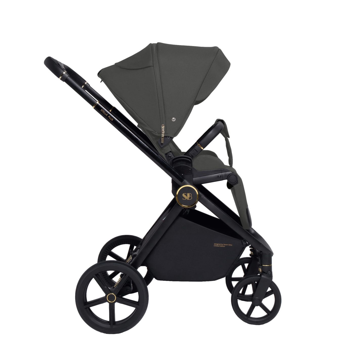 Коляска Sweet Baby Stella Plus Dark Grey
