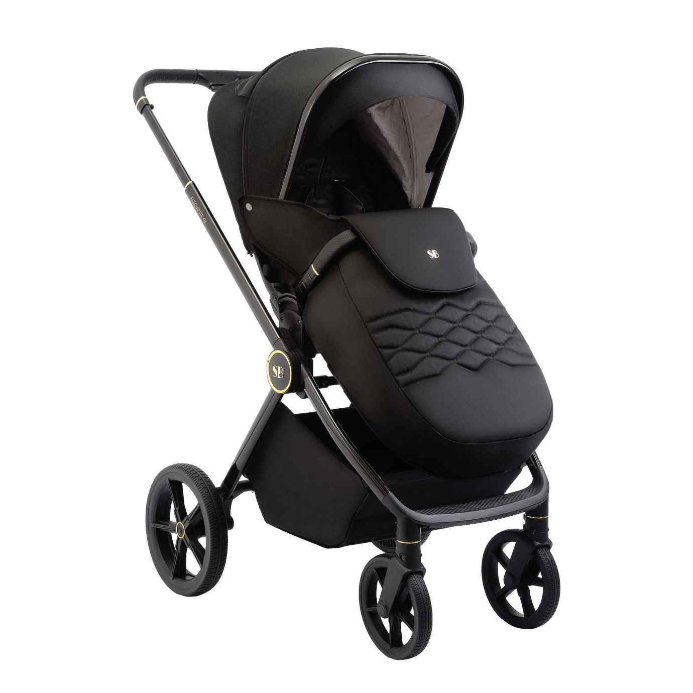 Прогулочная коляска Elegante GL Black