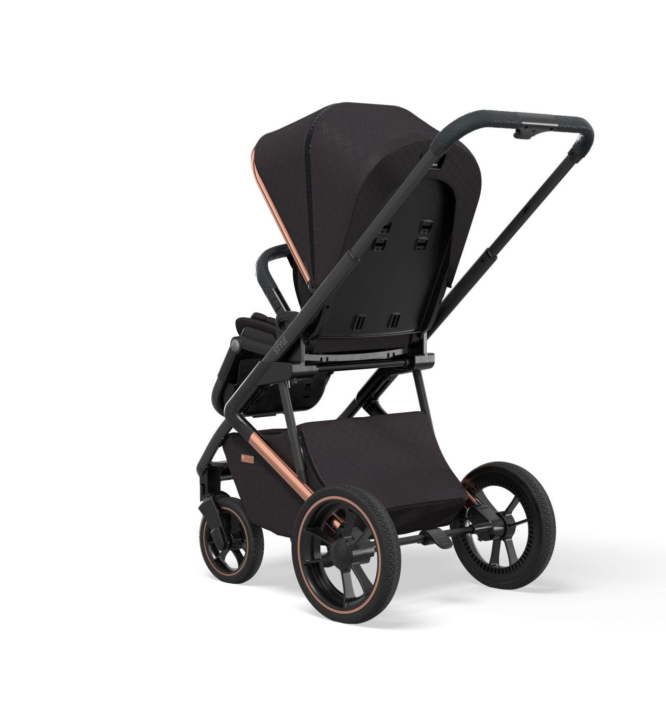 Коляска Moon Style Rosegold 2021