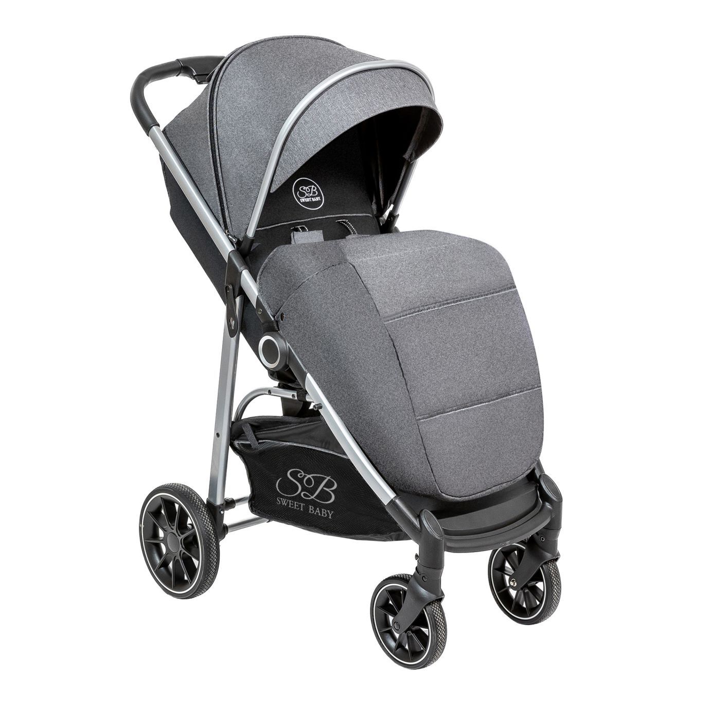 Прогулочная коляска Armonia Black/White