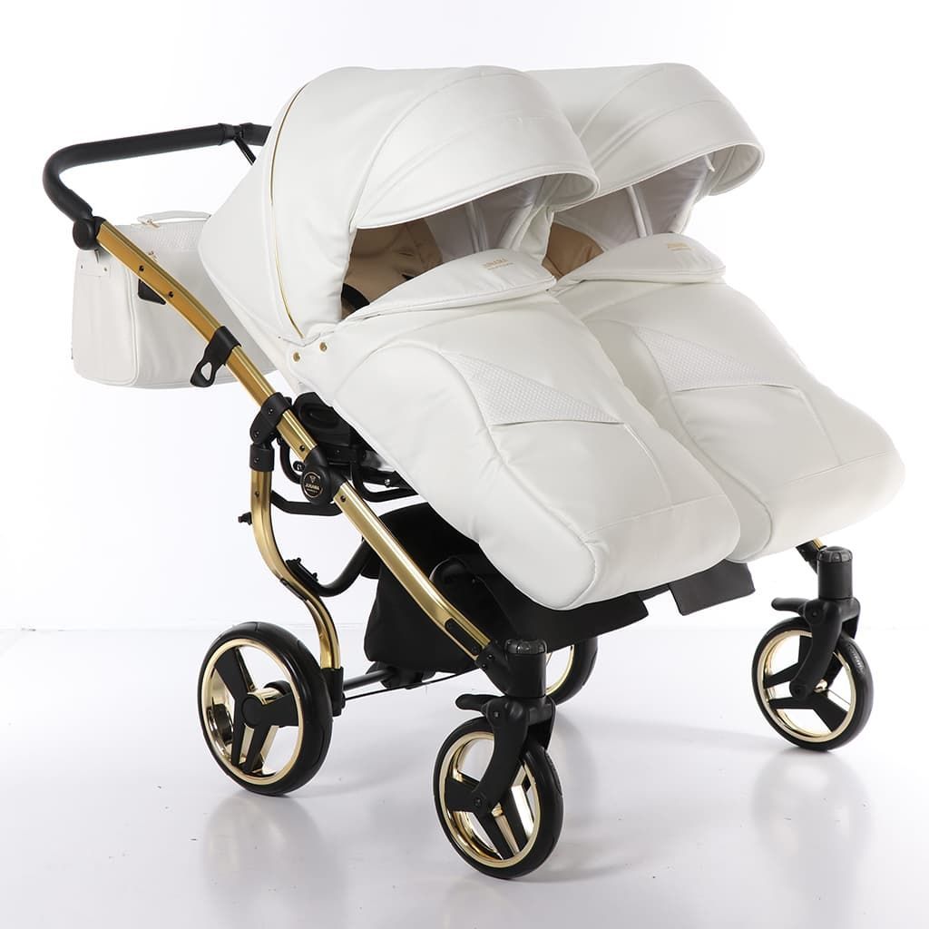 Коляска для двойни Junama Mirror Satin Duo