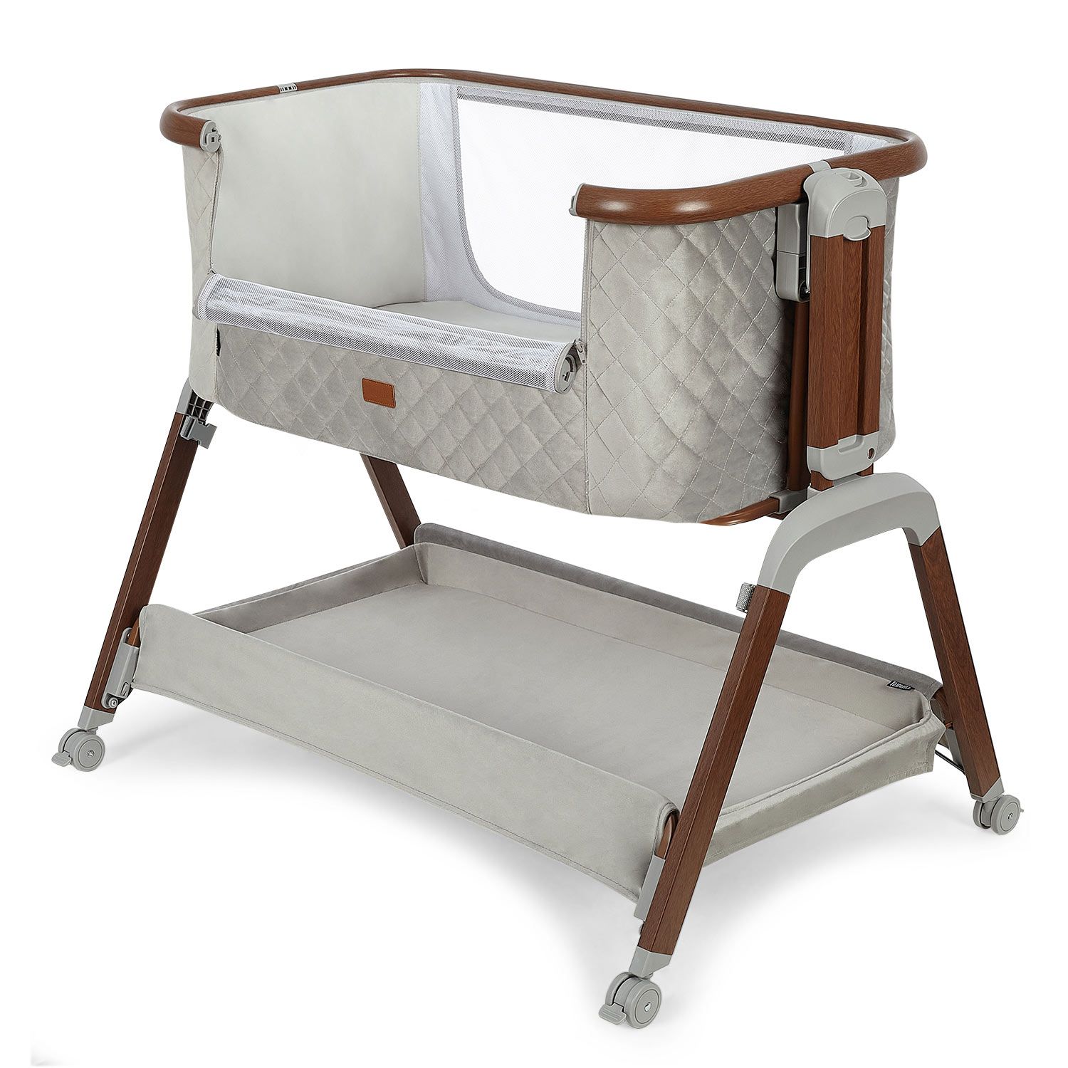 Колыбель Nuovita Accanto Perfetto Grigio