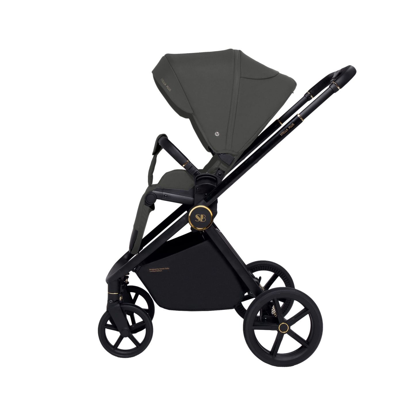 Коляска Sweet Baby Stella Plus Dark Grey