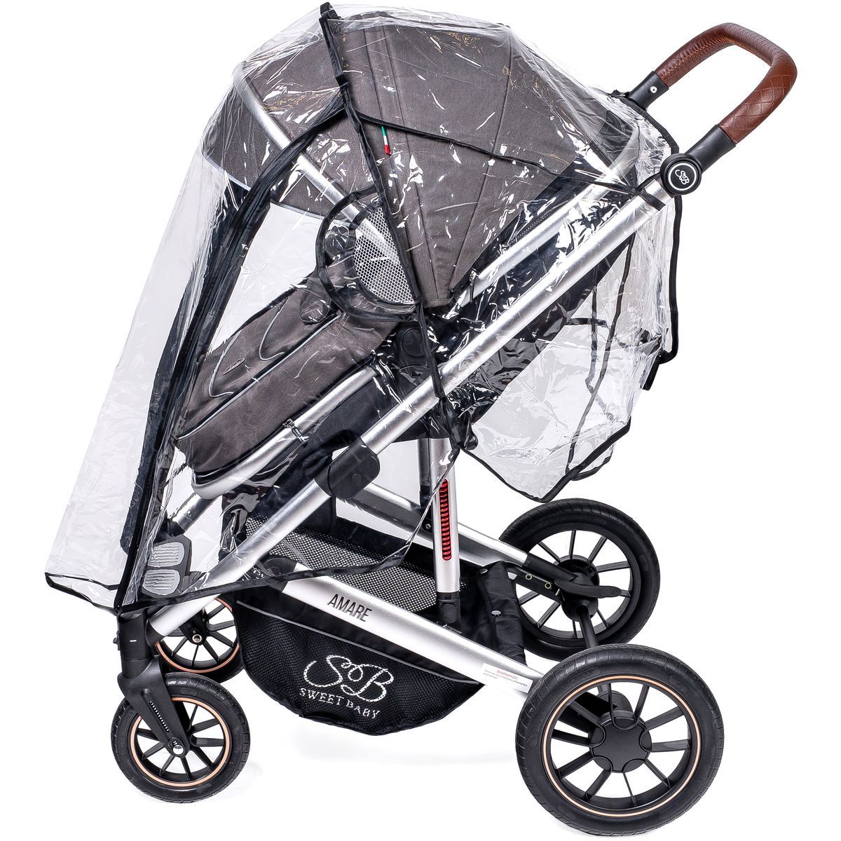 Коляска-трансформер Amare Brown