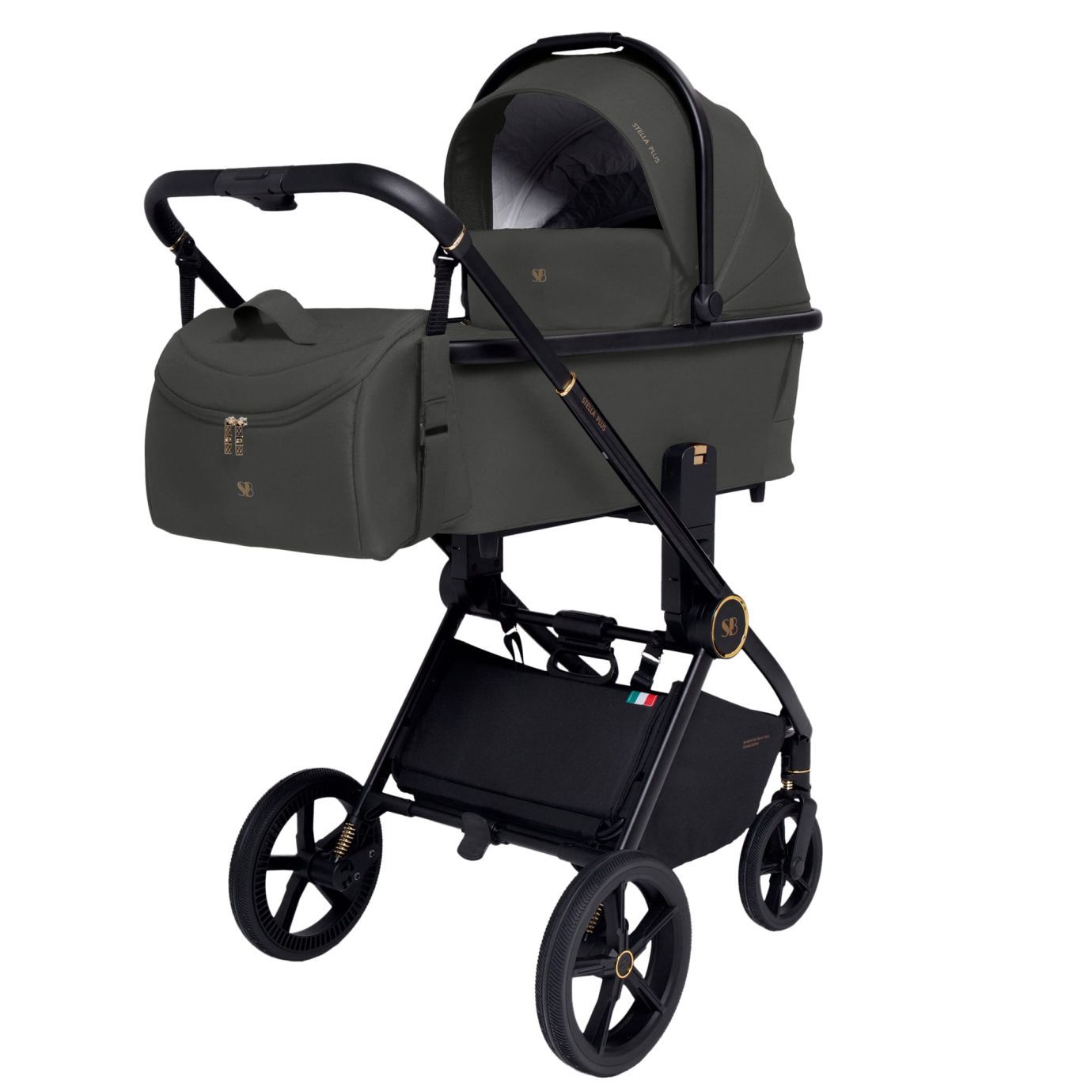 Коляска Sweet Baby Stella Plus Dark Grey