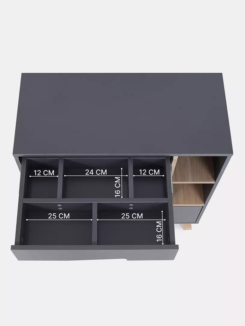 Комод Rant Lago Pro 800/4 MOON GREY