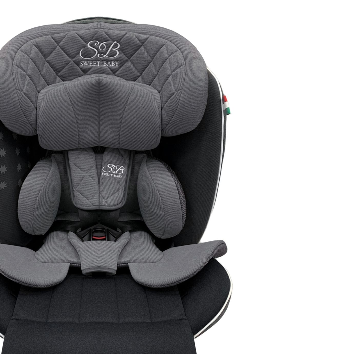 Автокресло группа 0123 (0-36) Fortuna 360 SPS Isofix Grey/Black