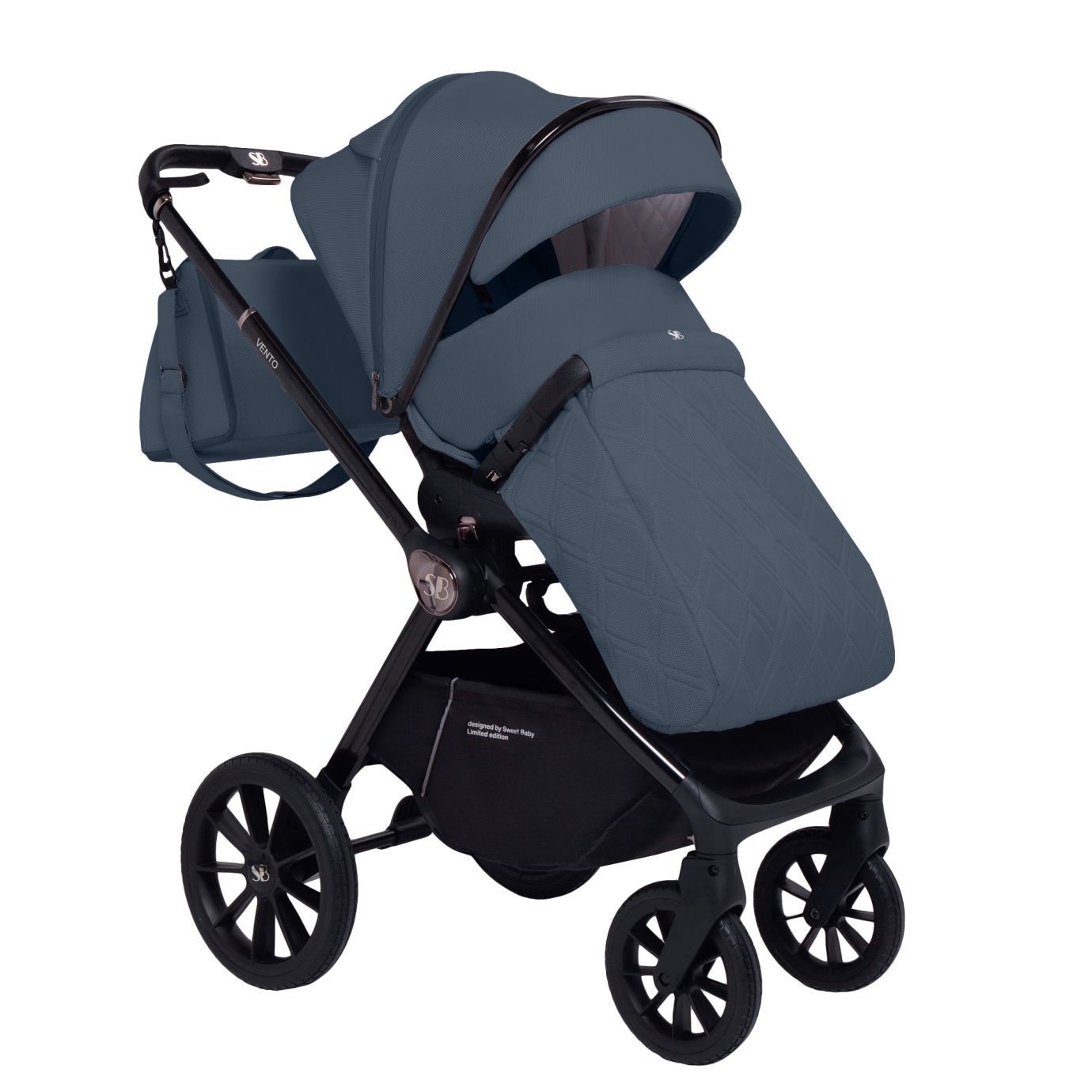 Коляска 2в1 Sweet Baby Vento Blue