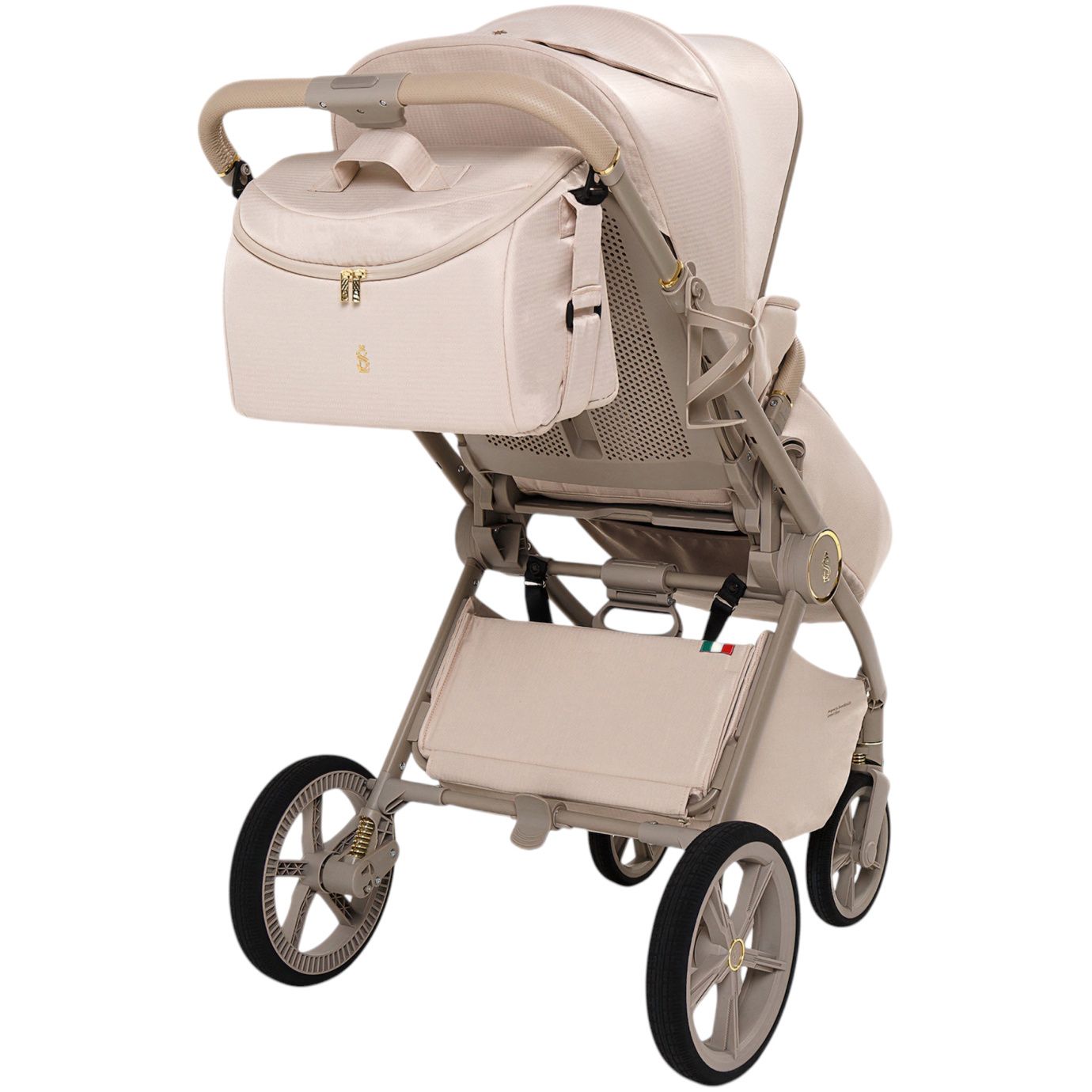 Прогулочная коляска SBL Elegante LT Beige ( с сумкой)