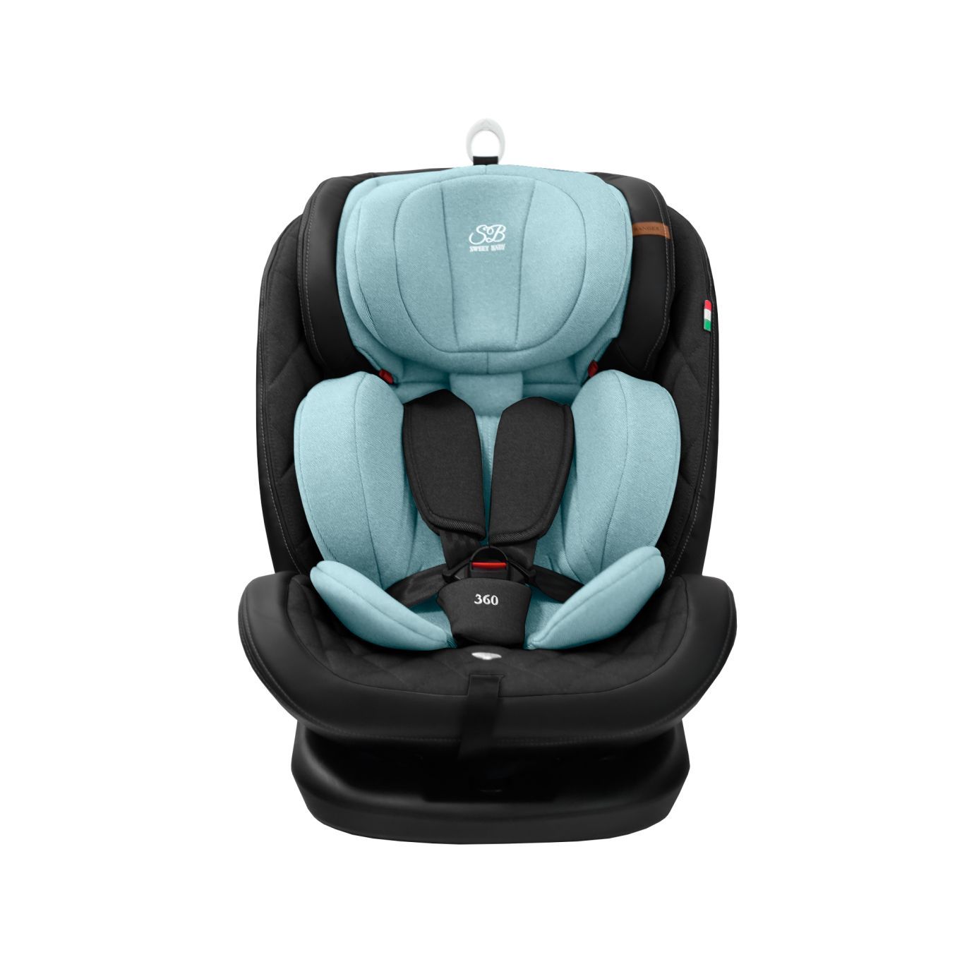 Автокресло поворотное группа 0123 (0-36) Ranger 360 Isofix Black/Blue