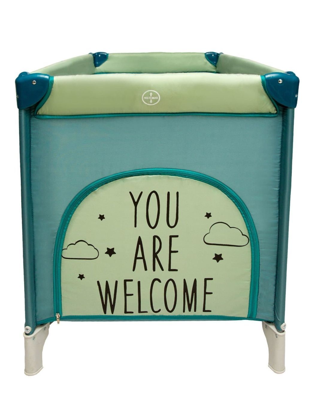 Манеж-кровать MULTIFORM (Dream Fox) прямоугольный, оливковый