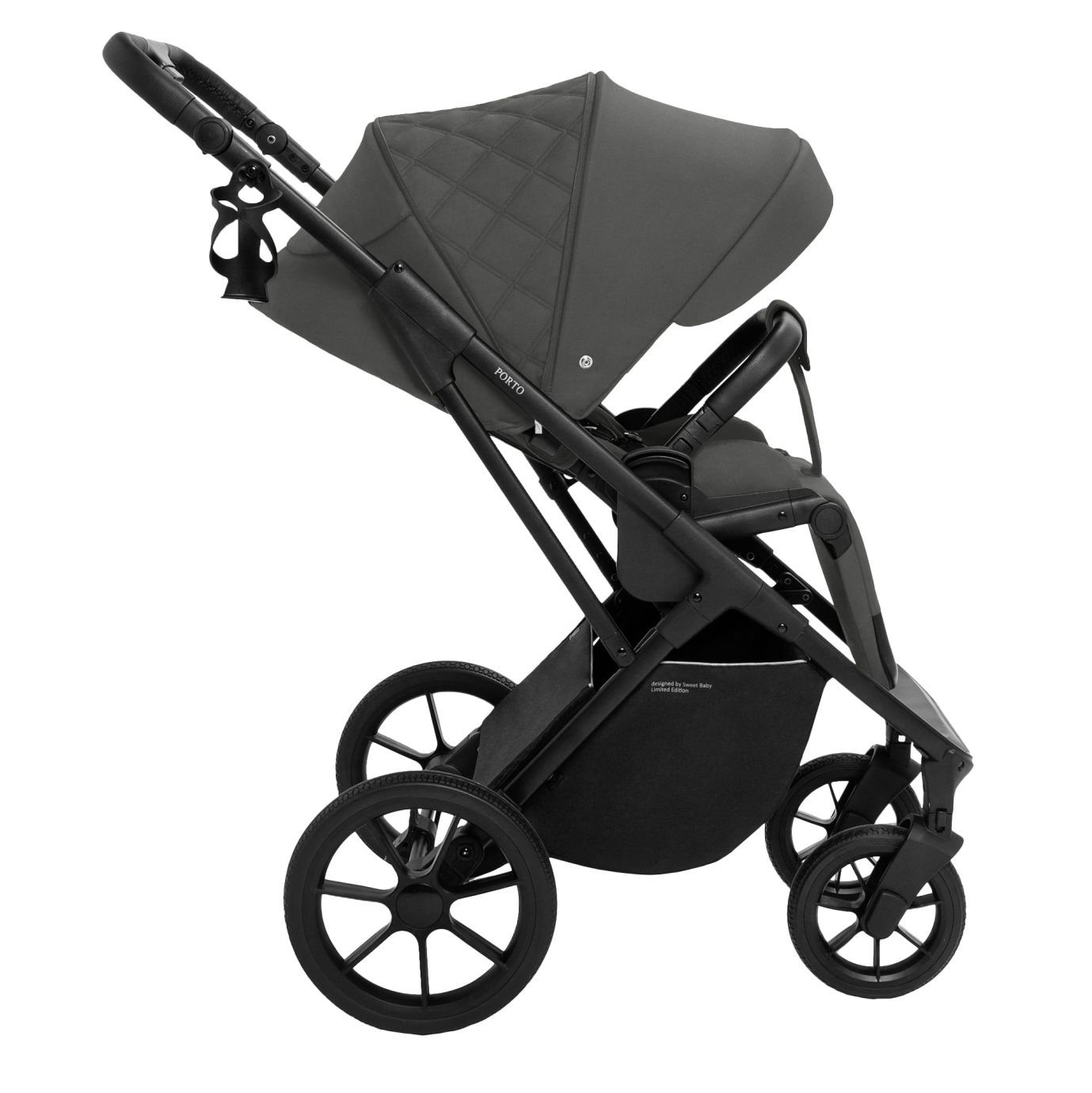 Коляска Sweet Baby Porto Dark Grey