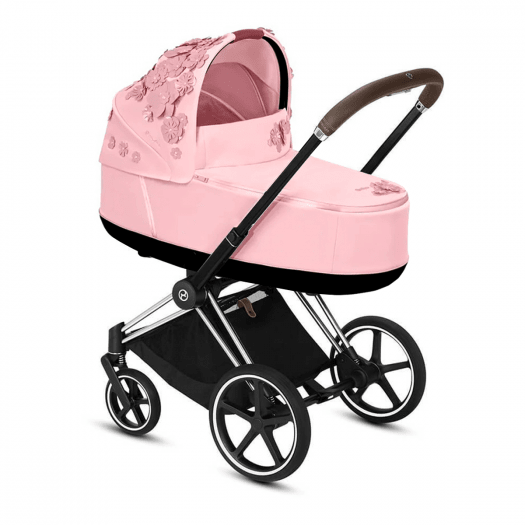 Детская коляска Cybex PRIAM III FE Simply Flowers Pink 2 в 1