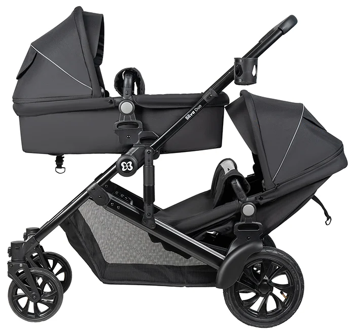 Коляска трансформер для двойни Silva Duo