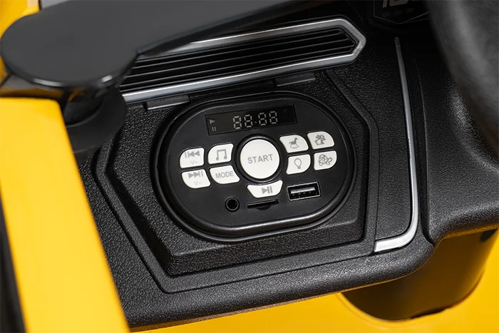 Детский электромобиль TR125 жёлтый