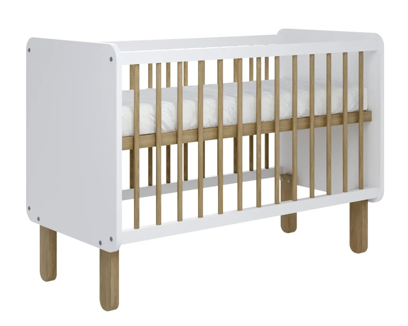 Кроватка Лея белая