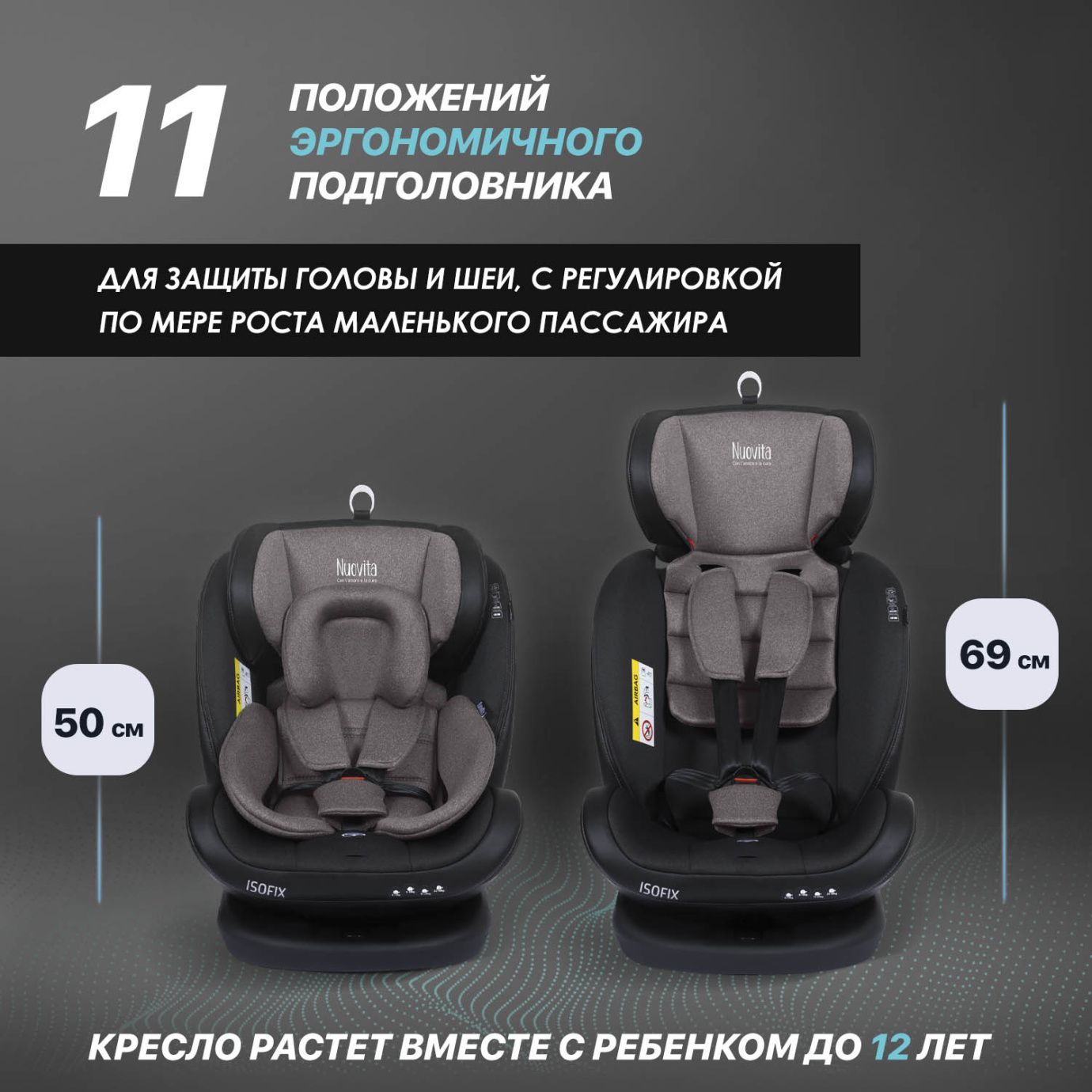 Автокресло NUOVITA MACZIONE N0123I-1L