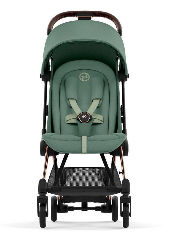 Coya Rosegold Leaf Green с дождевиком