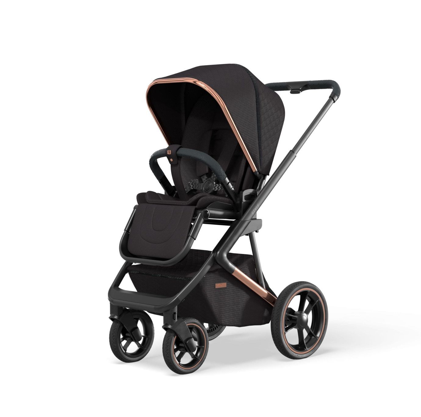 Коляска Moon Style Rosegold 2021